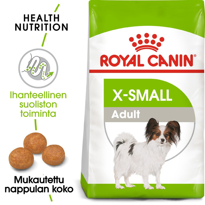Royal Canin X-Small Adult koiralle 3 kg