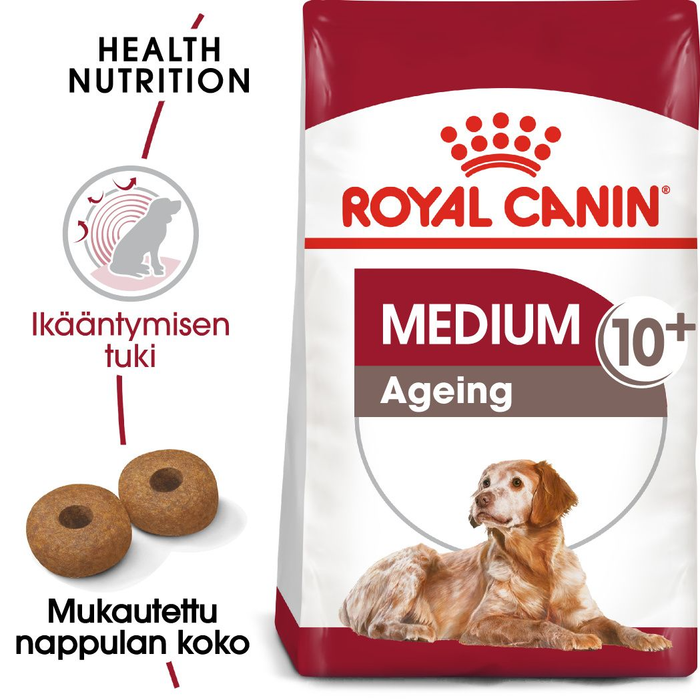 Royal Canin Medium Ageing 10+ koiralle 15 kg