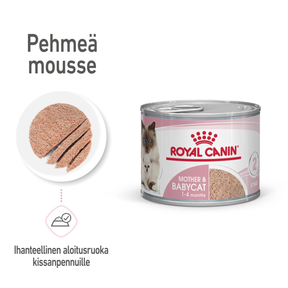 Royal Canin Mother & Babycat Mousse 195 g MAISTELUPAKKAUS