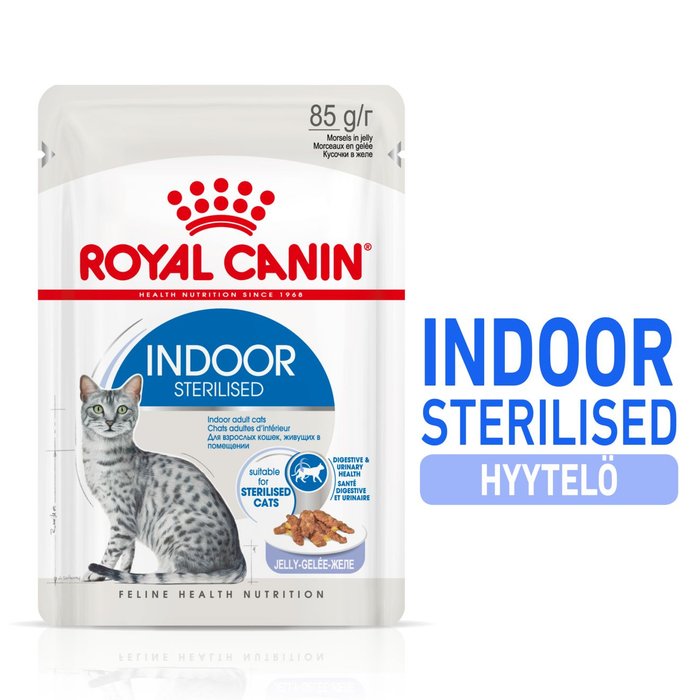 Royal Canin Indoor Sterilised Jelly kissalle 12 x 85 g