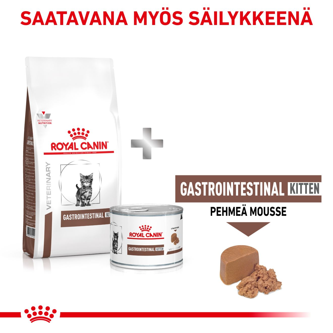 Royal Canin Veterinary Diets Gastrointestinal Kitten kissan kuivaruoka 400 g PÄIVÄYSTARJOUS