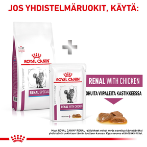 Royal Canin Veterinary Diets Renal Special kissan kuivaruoka 4 kg