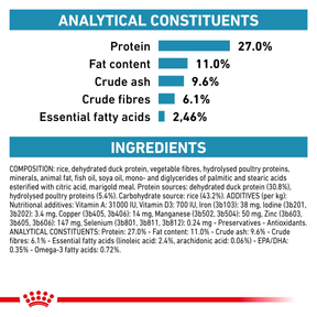 Royal Canin Veterinary Diets Derma Sensitivity Control kissan kuivaruoka 3,5 kg
