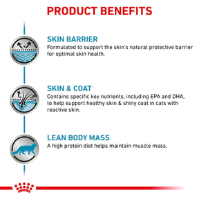 Royal Canin Veterinary Diets Derma Skin & Coat kissan kuivaruoka 3,5 kg