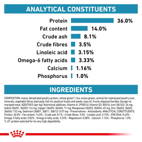 Royal Canin Veterinary Diets Derma Skin & Coat kissan kuivaruoka 3,5 kg