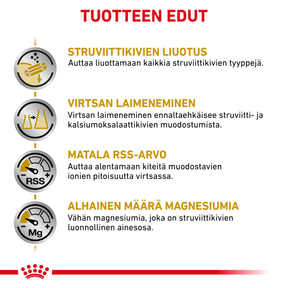 Royal Canin Veterinary Diets Urinary S/O kissan kuivaruoka 7 kg
