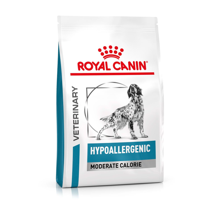 Royal Canin Veterinary Diets Derma Hypoallergenic Moderate Calorie koiran kuivaruoka 1,5 kg