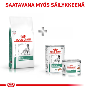 Royal Canin Veterinary Diets Weight Management Satiety koiran kuivaruoka 12 kg