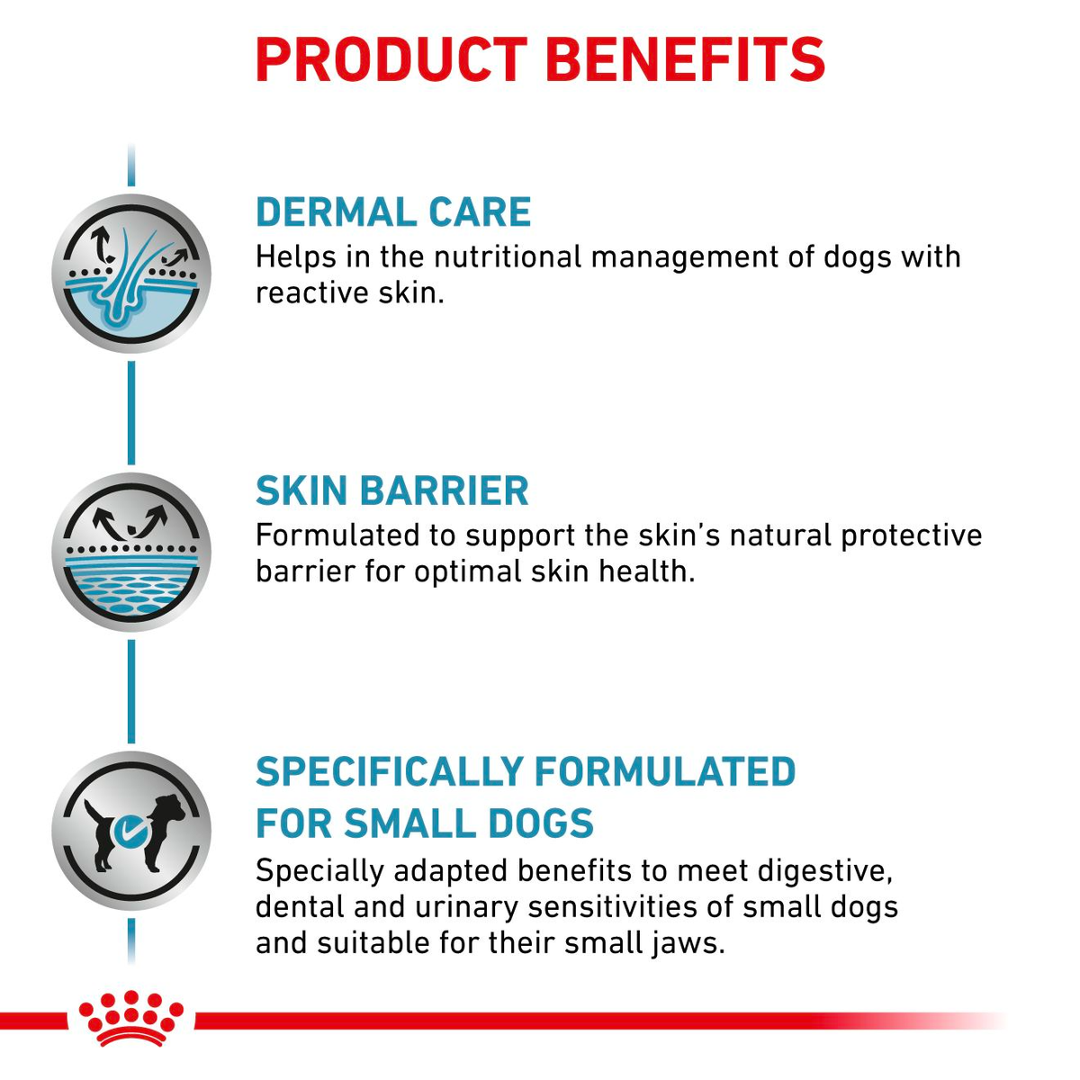 Royal Canin Veterinary Diets Derma Skin Care Small Dogs koiran kuivaruoka 4 kg