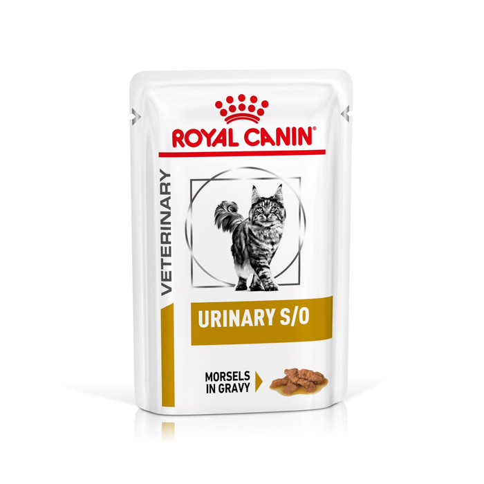 Royal Canin Veterinary Diets Urinary S/O Morsels in Gravy annospussi kissan märkäruoka 12 x 85 g