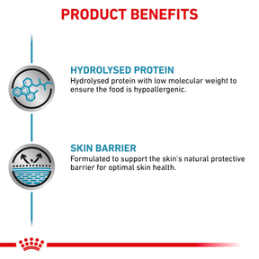 Royal Canin Veterinary Diets Derma Hypoallergenic Loaf säilykepurkki koiran märkäruoka 400 g MAISTELUPAKKAUS