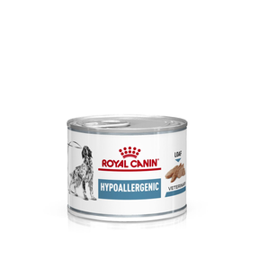 Royal Canin Veterinary Diets Derma Hypoallergenic Loaf säilykepurkki koiran märkäruoka 200 g MAISTELUPAKKAUS