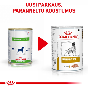 Royal Canin Veterinary Diets Urinary S/O Loaf säilykepurkki koiran märkäruoka 12 x 410 g