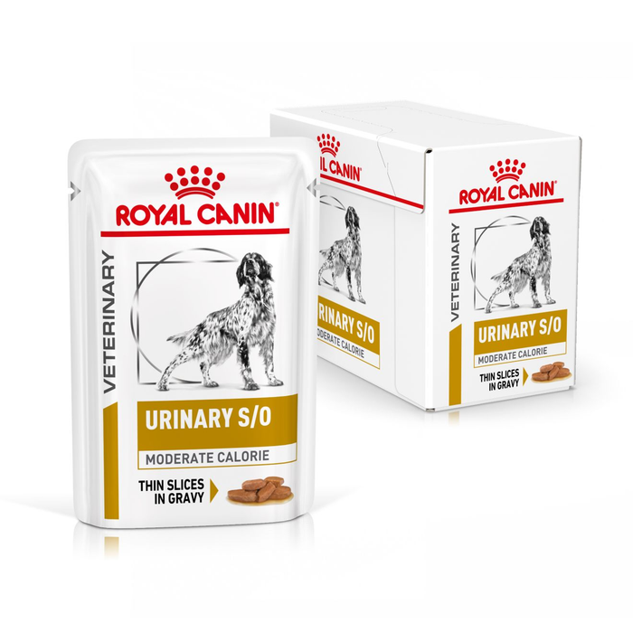 Royal Canin Veterinary Diets Urinary S/O Moderate Calorie annospussi koiran märkäruoka 12 x 100 g