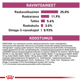 Royal Canin Veterinary Diets Mobility Support koiran kuivaruoka 12 kg