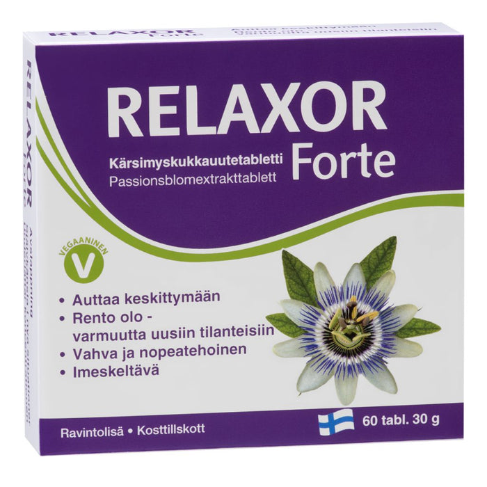 Relaxor Forte 60 tablettia SUPERTARJOUS