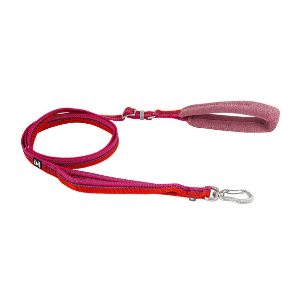 Hurtta säädettävä talutin ECO pinkki 120-180 x 2 cm