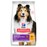 Hill's SP Sensitive Stomach & Skin Medium Adult with Chicken koiralle 2,5 kg