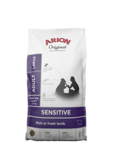 Arion Sensitive Large lammas koiralle 12 kg
