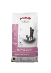Arion Skin & Coat Medium kala koiralle 12 kg