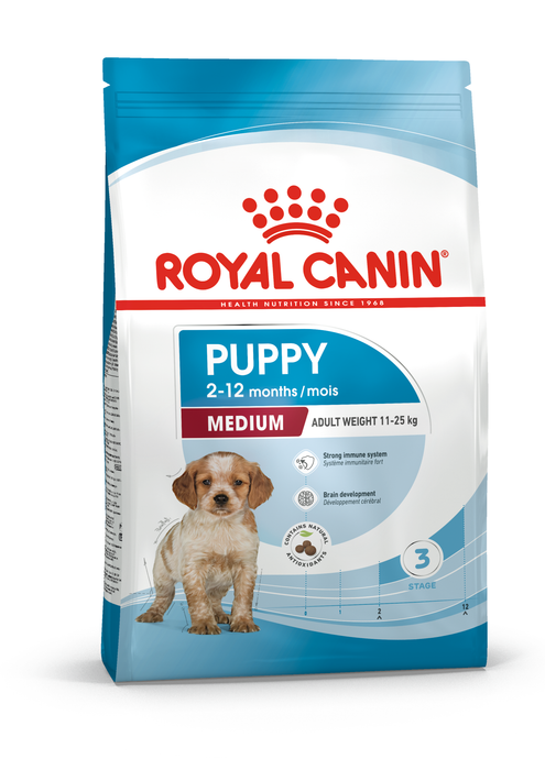 Royal Canin Medium Puppy koiralle 15 kg