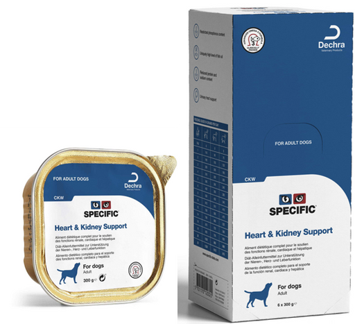 Specific CKW Heart & Kidney Support koiralle 18 x 300 g SÄÄSTÖPAKKAUS