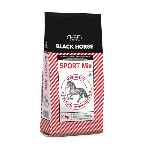 Black Horse Sport Mix hevoselle 20 kg