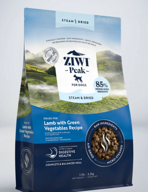 ZiwiPeak Steam & Dried Lammas Koiralle 3,2 kg