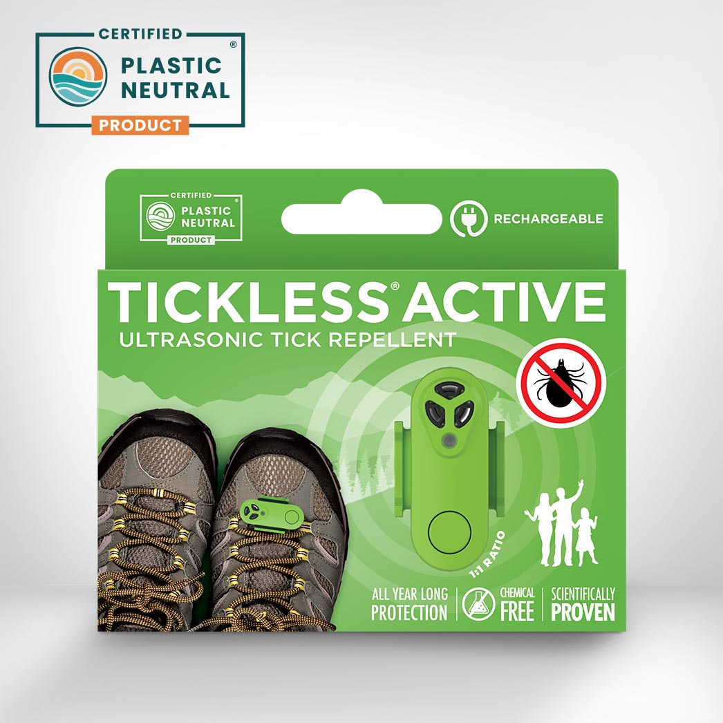 Tickless Active punkinkarkotin ihmisille vihreä