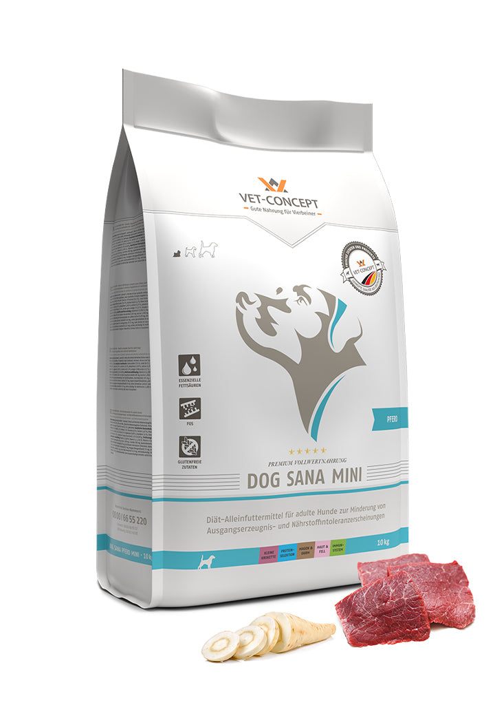 Vet Concept Dog Sana Pferd Hevonen MINI koiralle 10 kg