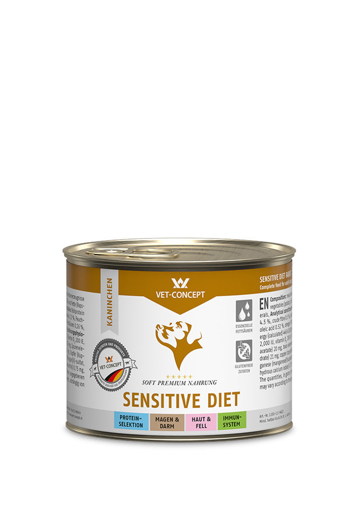 Vet Concept Koiramenu Kaninchen Kani 400 g