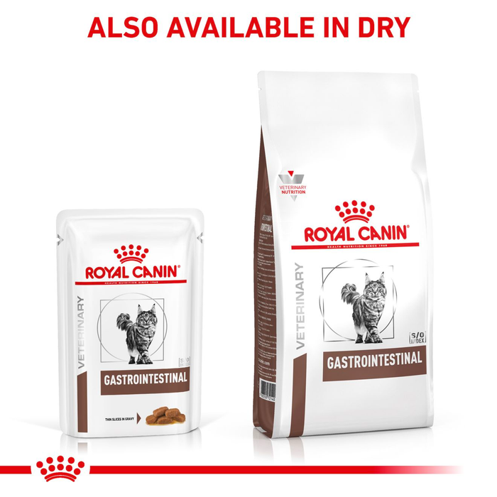 Royal Canin Veterinary Diets Gastrointestinal Thin Slices In Gravy kissan märkäruoka 12 x 85 g