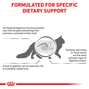 Royal Canin Veterinary Diets Gastrointestinal kissan kuivaruoka 2 kg