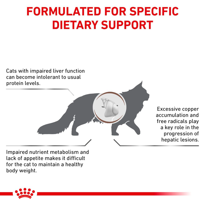 Royal Canin Veterinary Diets Gastrointestinal Hepatic kissan kuivaruoka 2 kg