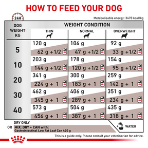 Royal Canin Veterinary Diets Gastrointestinal Low Fat koiran kuivaruoka 6 kg