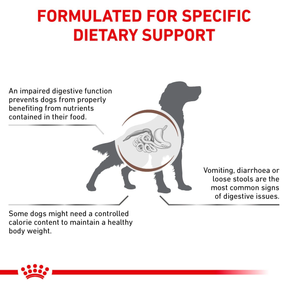 Royal Canin Veterinary Diets Gastrointestinal Moderate Calorie koiran kuivaruoka 2 kg