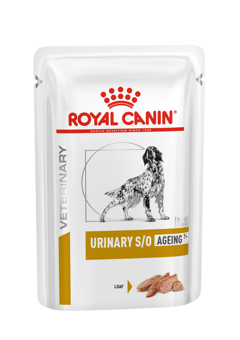Royal Canin Veterinary Diets Urinary S/O Ageing 7+ koiran märkäruoka 12 x 85 g