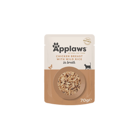 Applaws Kissa Kananrinta & Villiriisi annospussi 70 g MAISTELUPAKKAUS