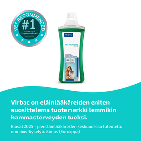 VetAquadent FR3SH liuos kissalle ja koiralle 500 ml