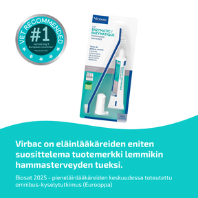 Virbac C.E.T. hammasharja, sormiharja ja tahna 70 g