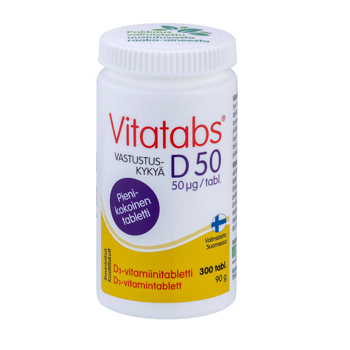 Vitatabs D 50 300 tablettia