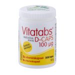 Vitatabs D-Caps 100 µg 200 kapselia