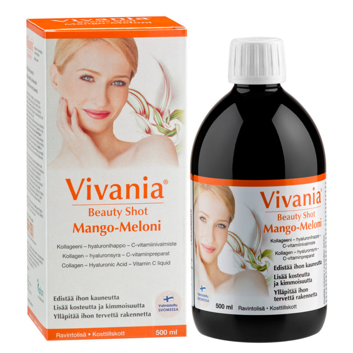 Vivania Beauty Shot Mango-Meloni 500 ml