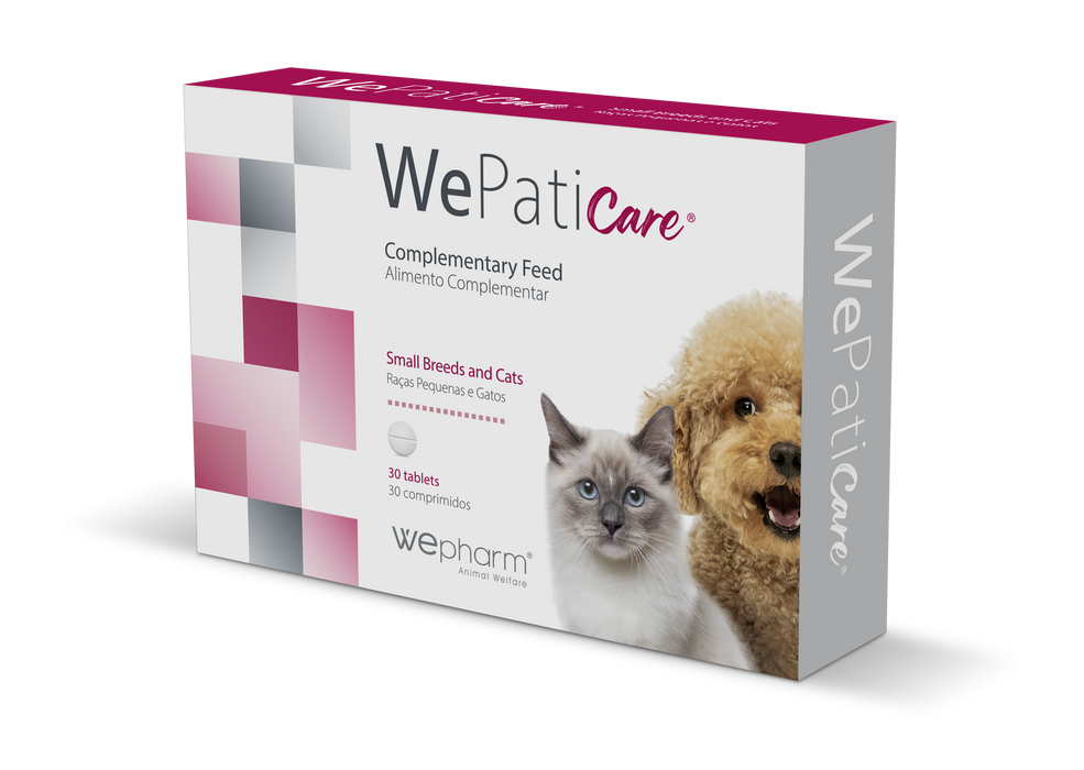 Wepharm WePaticare Small Breeds & Cats kissalle ja koiralle 30 tablettia