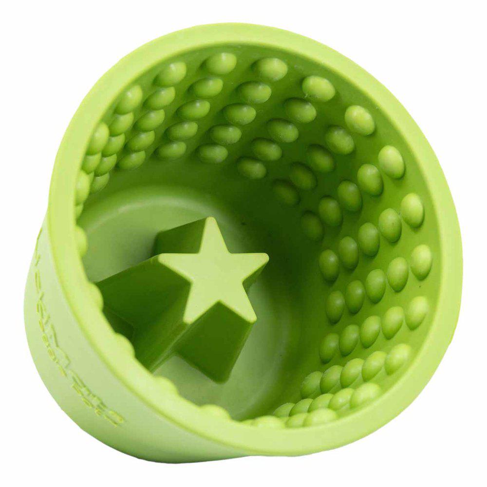 Lickimat Yoggie Pot aktivointikuppi koiralle vihreä