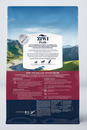 ZiwiPeak Air Dried Ilmakuivattu Peura koiralle 1 kg