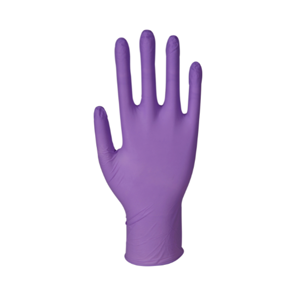 Abena Puuteriton Nitriili Tutkimuskäsine violetti 9-10 XL 100 kpl POISTUVA