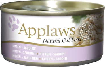 Applaws Cat Kitten sardiini 24 x 70g