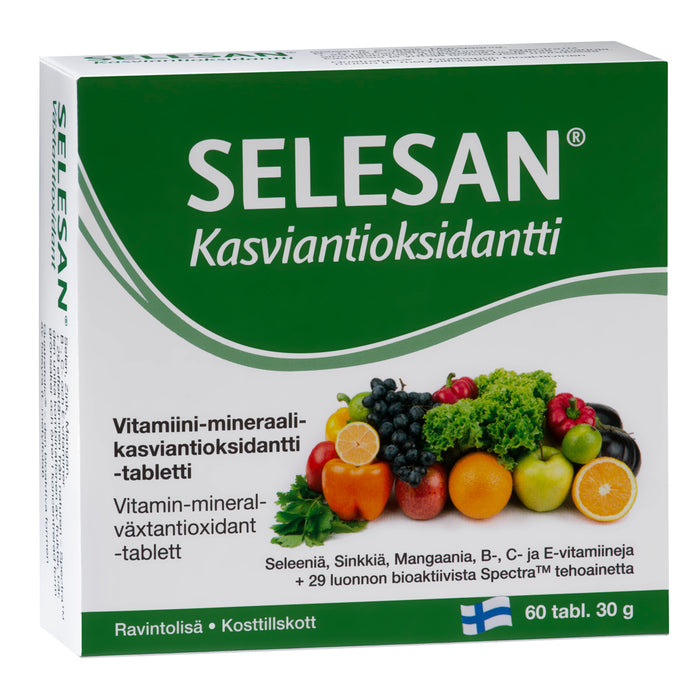 Selesan Kasviantioksidantti 60 tablettia