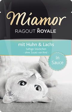 Miamor Ragout Royale Sauce kana & lohi 100 g